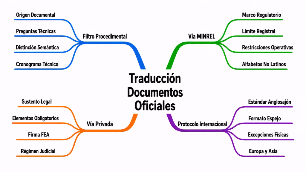 Mapa Mental 1 - Traducción Documentos Oficiales