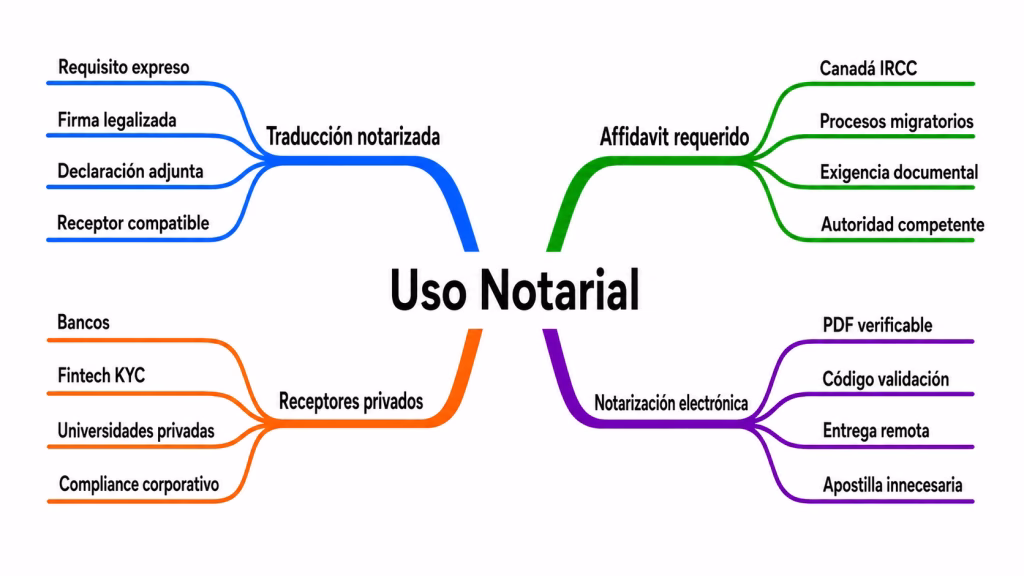 Mapa Mental 4 - Traducción Notarial Chile