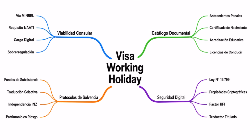 Mapa Mental 1 - Traducción Working Holiday